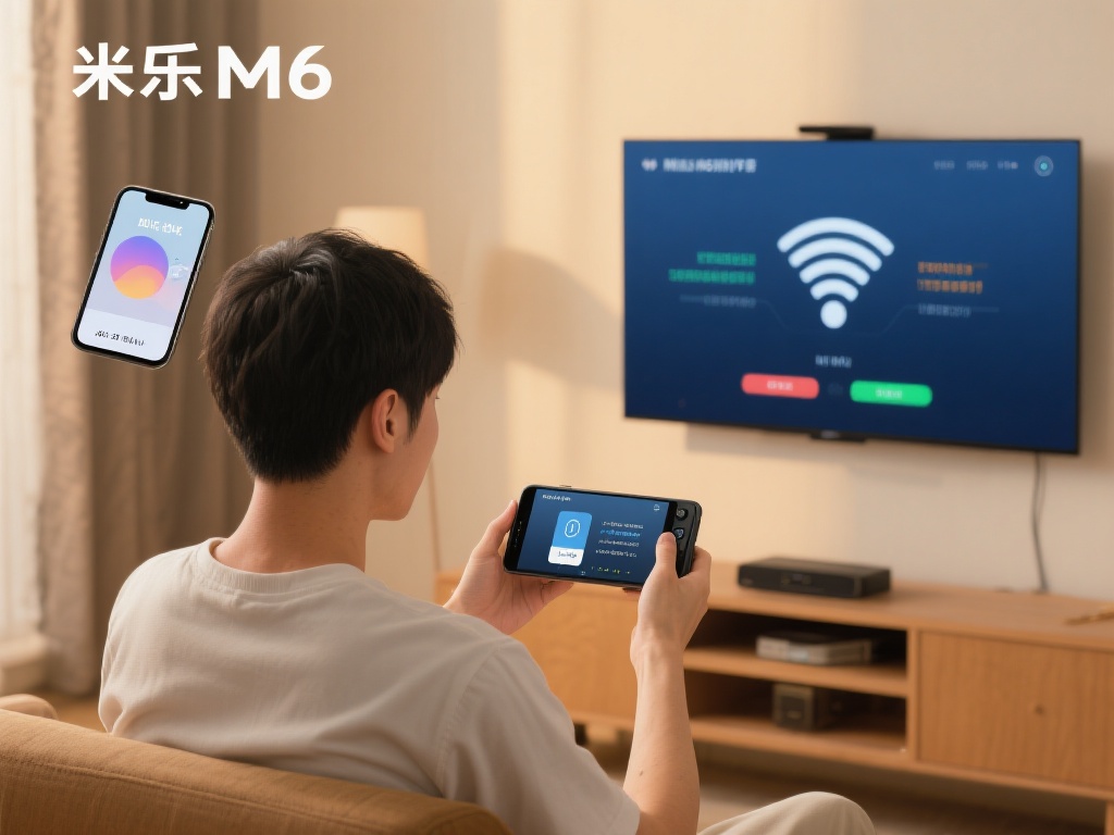 教你如何用米乐M6快速连接手机设备 一个案例: 小张在使用米乐M6投屏时,遇到连接失败
